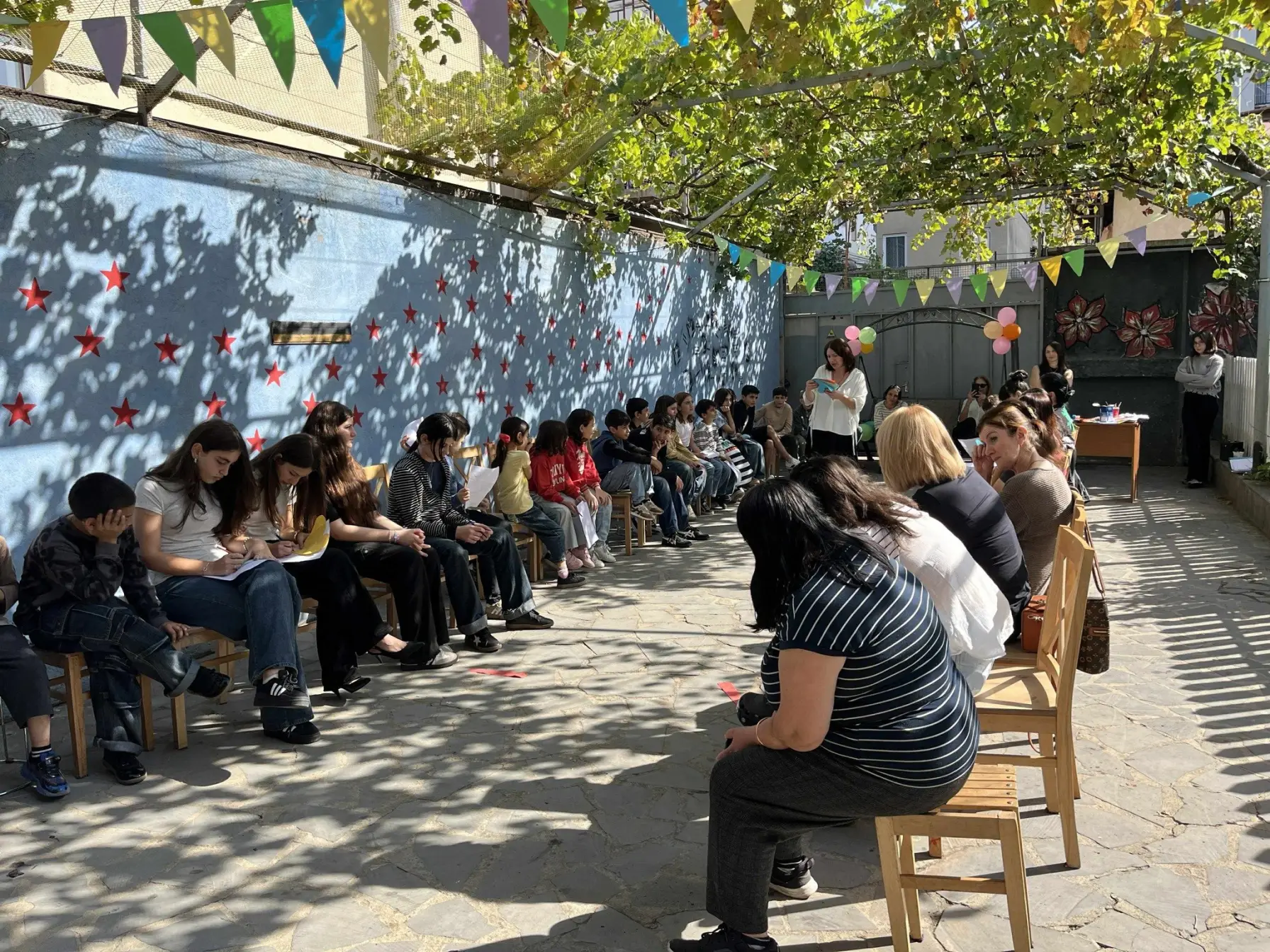 A Meeting of Children and Parents at the Day Center "Emegobre"